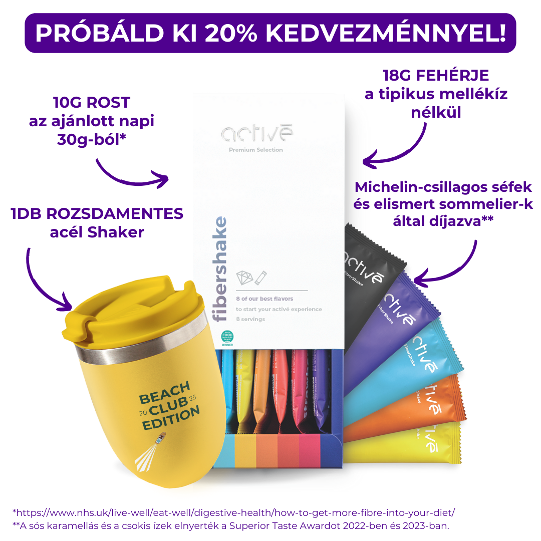 aktivovaný FiberShake - Štartovací balíček