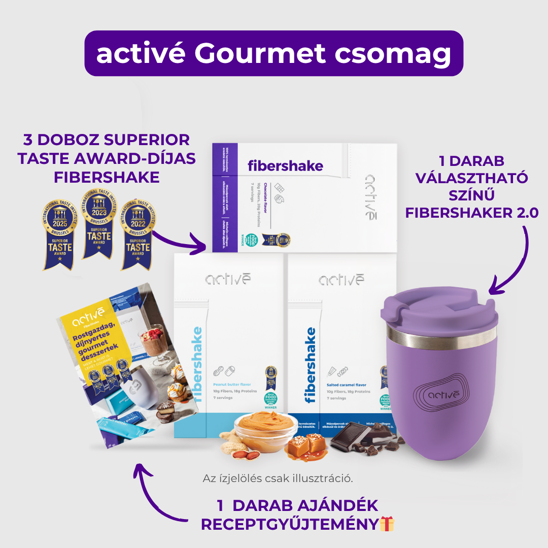 activé FiberShake - Gourmet csomag