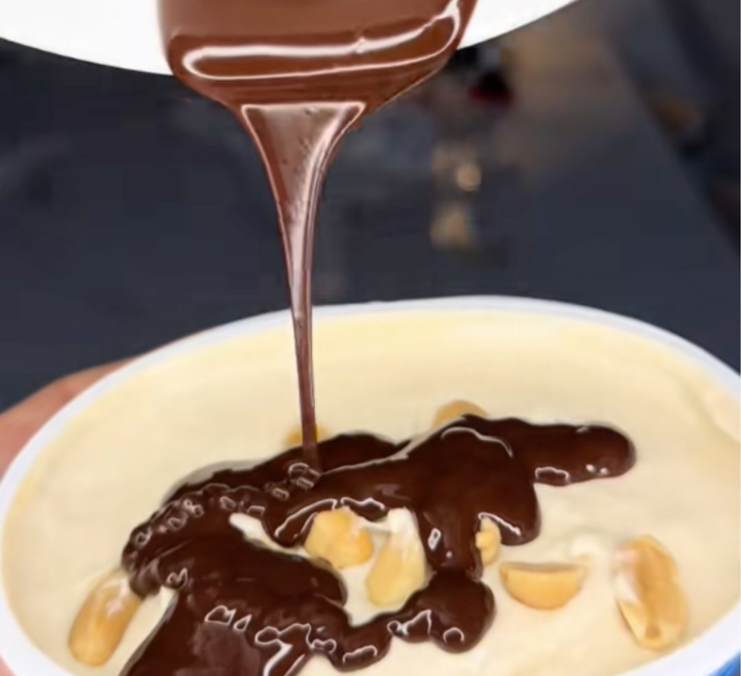 Snickers krém recept