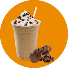 karamelové frappé